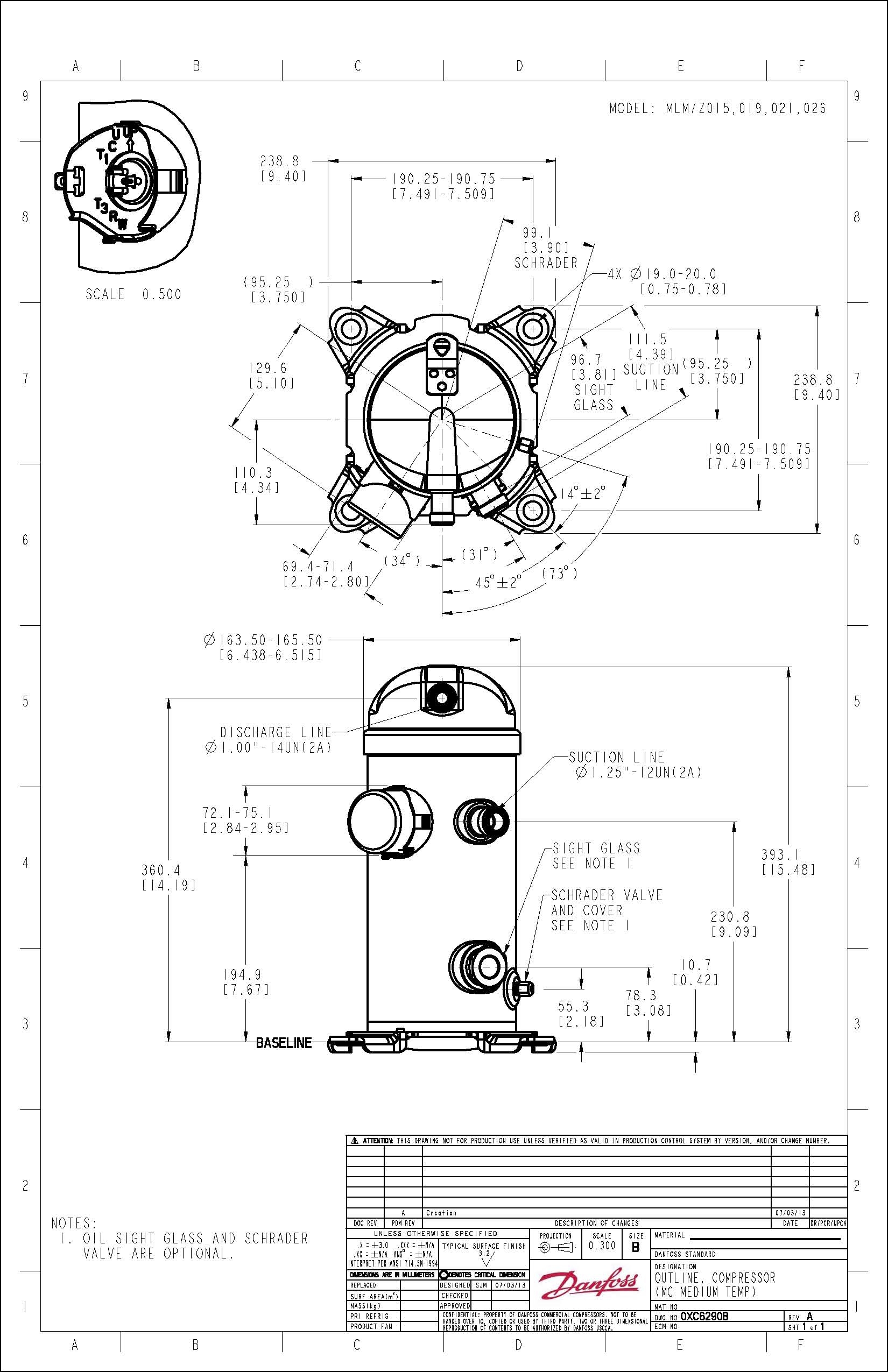 Scroll Compressor Mlz021t4lt9 Scroll Compressors For Refrigeration Compressors For Refrigeration Compressors Climate Solutions For Cooling Danfoss Global Product Store