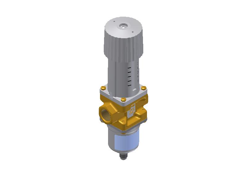 Pressure operated water valve, WVFX 15, 4.00 bar - 23.00 bar
