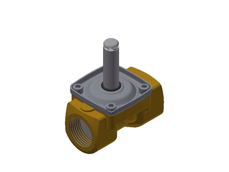 Solenoid valve, EV220B, Function: NC, G, 1, 6.000 m³/h, NBR 
