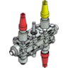 Station de vannes, ICF 20-6-1RA, 20 mm, Connexion standard: ASME B 36.10M SCHEDULE 80