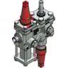 Valve station, ICF 15-4-9, 15 mm, Connection standard: ANSI B 16.11 Valve station, ICF 15-4-9, 15 mm, Connection standard: ANSI B 16.11