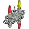 밸브 스테이션, ICF 20-6-1HRB, 20 mm, 연결표준: EN 10220