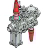 Valve Station, ICF 25-6-90, 25 mm, Connection standard: ASME B 16.11 Valve Station, ICF 25-6-90, 25 mm, Connection standard: ASME B 16.11