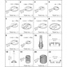 Spare part, PM, size 80 Standard cone; PM 3-80, Overhaul kit