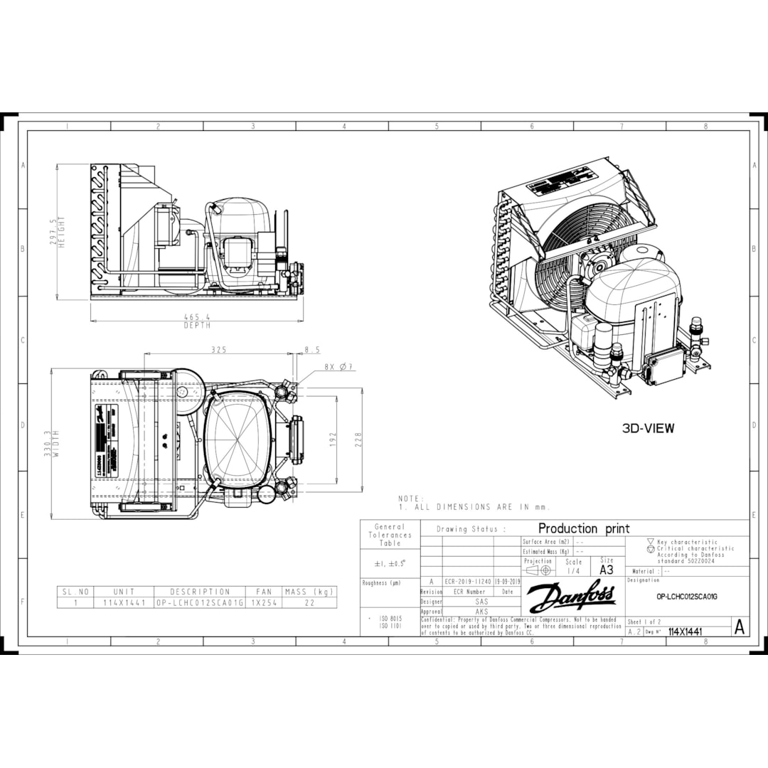 OP-LCHC — компрессорно-конденсаторный агрегат с доставкой по России ...