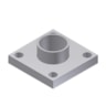Flange set, Flange, 32 mm, Butt weld Flange set, Flange, 32 mm, Butt weld