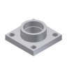 Flange set, Flange, 32 mm, Socket weld