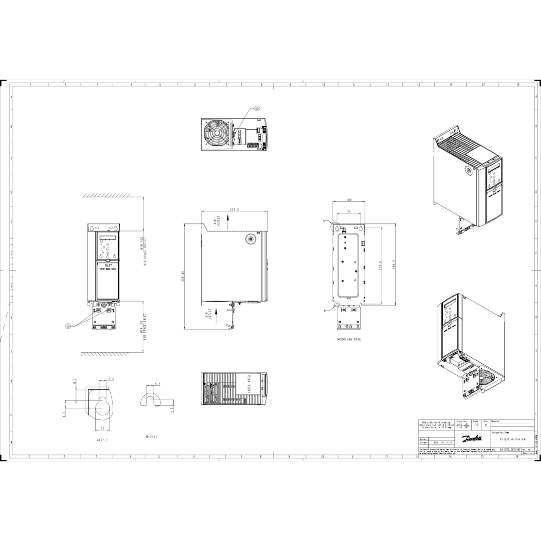 VZH035CGANB Компрессор спиральный 120G0185 купить за 88517.6 с ...