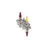 Valve station, ICF 20-6-90RB, 20 mm, Connection standard: EN 10220 Valve station, ICF 20-6-90RB, 20 mm, Connection standard: EN 10220