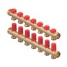 Manifold FH-PRO, BRASS||BRASS, Number of heating manifold connections [loops] [Max]: 7, 10 bar