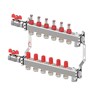 SSM manifold bundle, Stainless steel, Number of heating manifold connections [loops] [Max]: 6, 6 bar