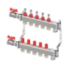 SSM manifold bundle, Stainless steel, Number of heating manifold connections [loops] [Max]: 5, 6 bar