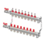 SSM manifold bundle, Stainless steel, Number of heating manifold connections [loops] [Max]: 8, 6 bar