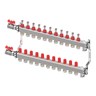 SSM manifold bundle, Stainless steel, Number of heating manifold connections [loops] [Max]: 11, 6 bar