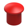 Handles, Red button for handles DN 15-100 (bag with 100 pieces)