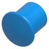 Handles, Blue button for handles DN 15-100 (bag with 100 pieces)