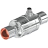 Electric regulating valve, KVS 1C, Bi-metal: Steel/copper