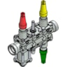 Zawór blokowy ICF, ICF 20-6-2RA, 32 mm, Przyłącze, standard: ASME B 16.11