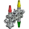 Valve Station, ICF 20-6-2RA, 20 mm, Connection standard: ASME B 16.11