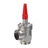 Shut-off valve, SVA-S SS 125, Stainless steel, Max. Working Pressure [psig]: 725