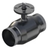 Ball valves, JIP-WW, RB, Gear flange, Reduced Bore, PN 25, DN 100, Welded Ball valves, JIP-WW, RB, Gear flange, Reduced Bore, PN 25, DN 100, Welded