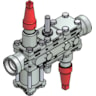 Valve station, ICF 20-6-4, 32 mm, Connection standard: ASME B 16.11