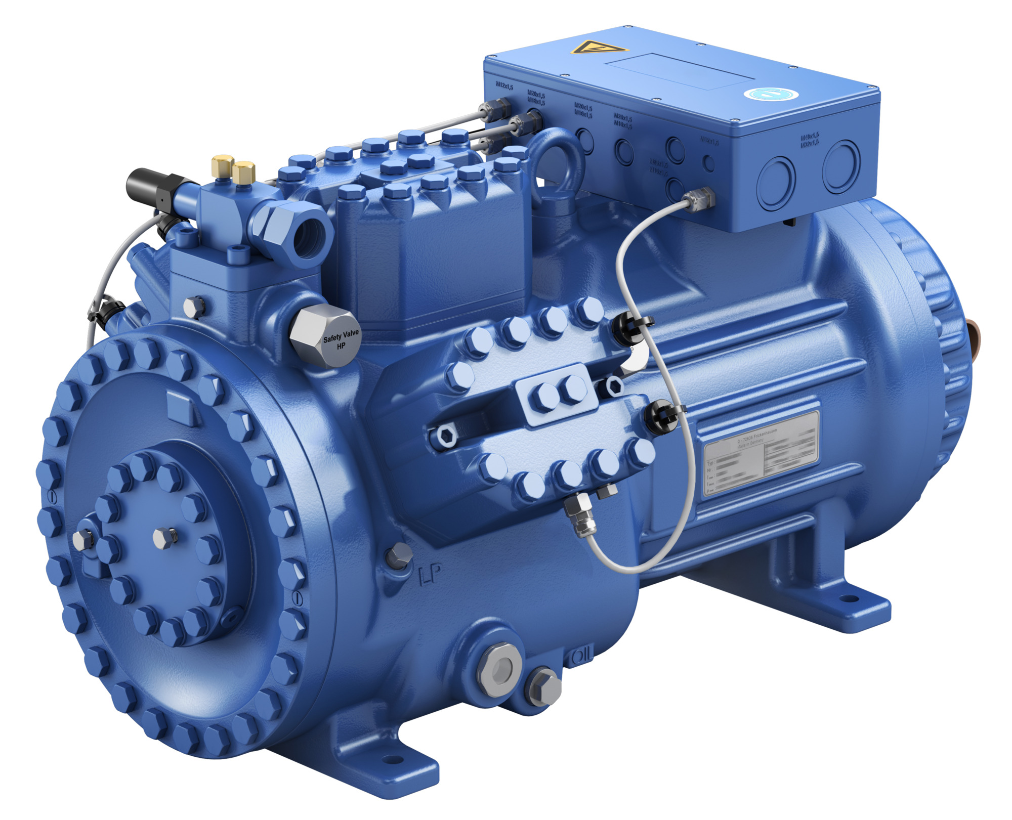 Danfoss BOCK, UL-HGX46/280 SHP 46 CO2 T, Semi-hermetic CO2 transcritical