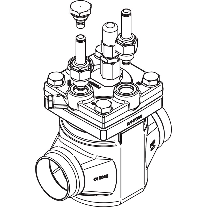 Isometric - ICSH 65/80 | ICSH — двухступенчатые клапаны | официальный сайт Danfoss Россия