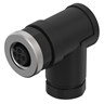 Accessories, sensors, Accessory-Tyco connector M12-PG9 Angled