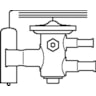 Thermostatic expansion valve, TUBE, R134a/R513A Thermostatic expansion valve, TUBE, R134a/R513A