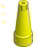 ICF spare parts, Yellow CAP+GASKET, ICFR 25 REG 25-65 ICF spare parts, Yellow CAP+GASKET, ICFR 25 REG 25-65