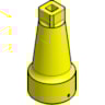 Accessory, Yellow cap incl. gasket Accessory, Yellow cap incl. gasket