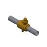 Shut-off ball valve, GBCH 28s