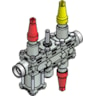 Valve Station, ICF 20-6-3RA, 25 mm, Connection standard: ASME B 16.11