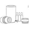 Gas detector spare parts, GD Ampoules 1000 ppm ammonia I-Pack 10, GD