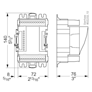 I O Module Ak Xm 103a I O And Communication Modules Electronic Controls Climate Solutions For Cooling Danfoss Global Product Store