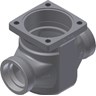 Multifunction valve body, ICV 65, Soldering, 79 mm