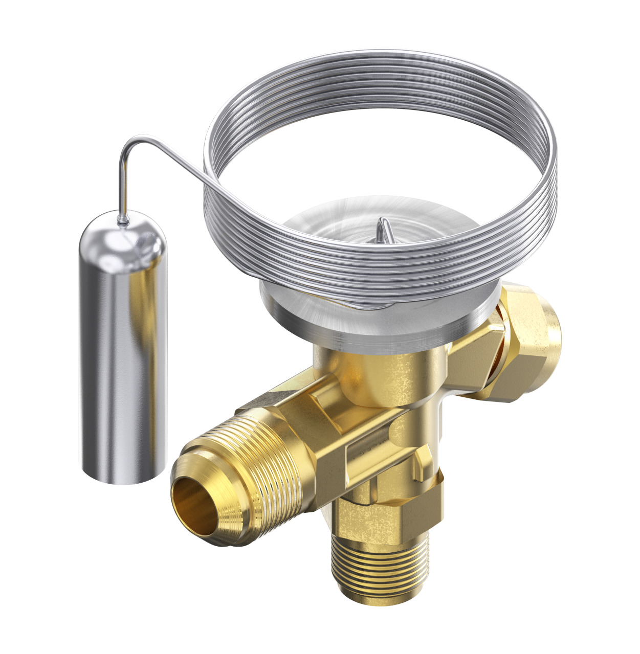 Thermostatic expansion valve, T 2, R22/R407C | Danfoss Climate