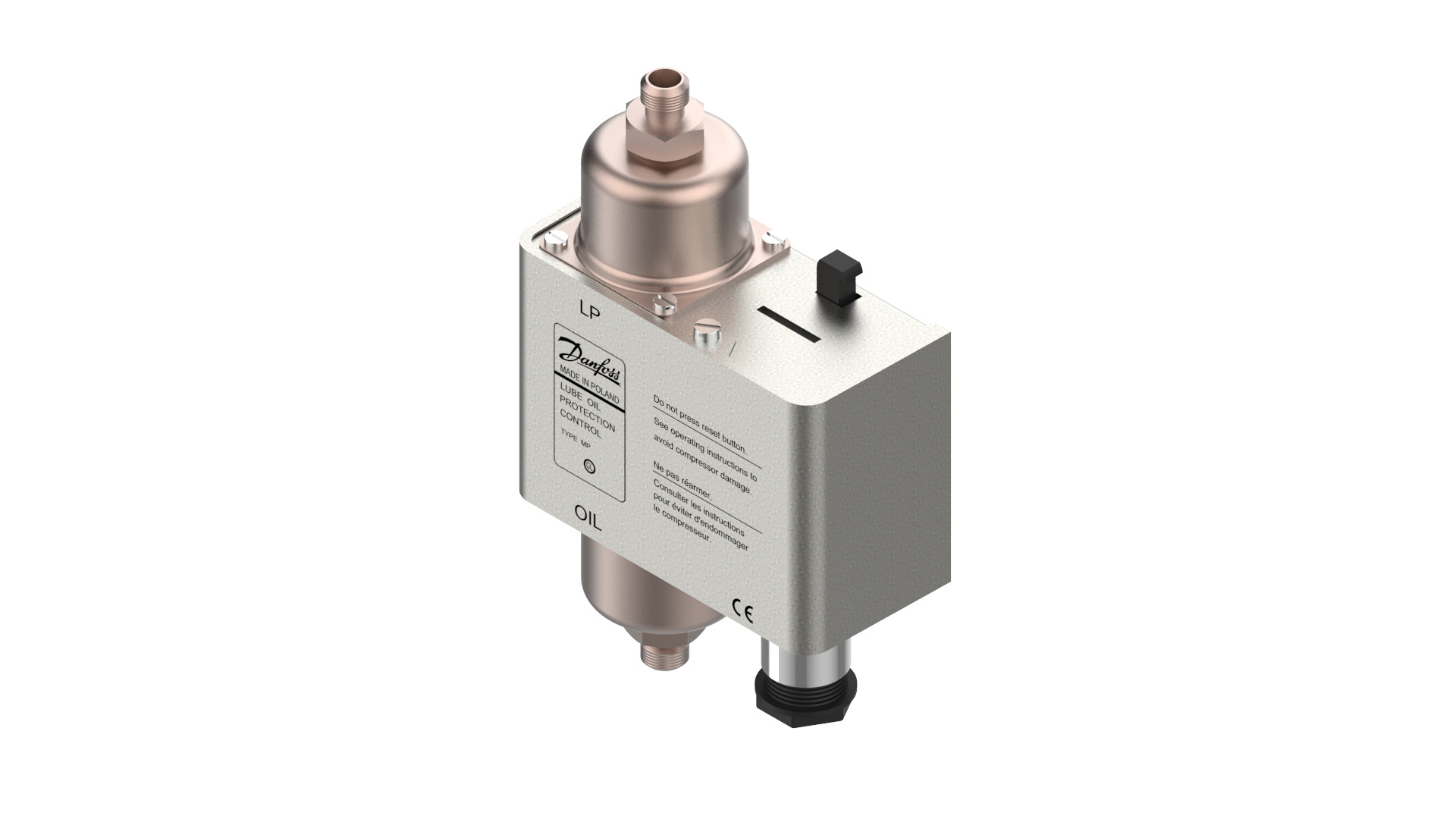 Differential pressure switch, MP55A | Danfoss Climate Solutions