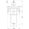 Pressure operated water valve, WVFX 40, 4.00 bar - 17.00 bar, 11.000 m³/h Pressure operated water valve, WVFX 40, 4.00 bar - 17.00 bar, 11.000 m³/h