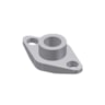 Flange, 22 mm, Lodning Flange, 22 mm, Lodning
