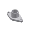 Flange, 28 mm, Lodning Flange, 28 mm, Lodning