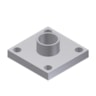 Flange, 25 mm, Butt weld Flange, 25 mm, Butt weld