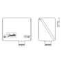 Accessoires de contacteurs, BOITE IP55 SIMPLE POUR KP Accessoires de contacteurs, BOITE IP55 SIMPLE POUR KP