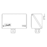 Accessoires de contacteurs, BOITE IP55 DOUBLE POUR KP Accessoires de contacteurs, BOITE IP55 DOUBLE POUR KP
