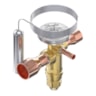 Válvula de expansão termostática, TGE, R22/R407C Válvula de expansão termostática, TGE, R22/R407C
