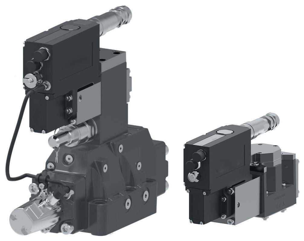 Proportional; directional valve; size D08 NG25; 2-stage; servo performance with feedback