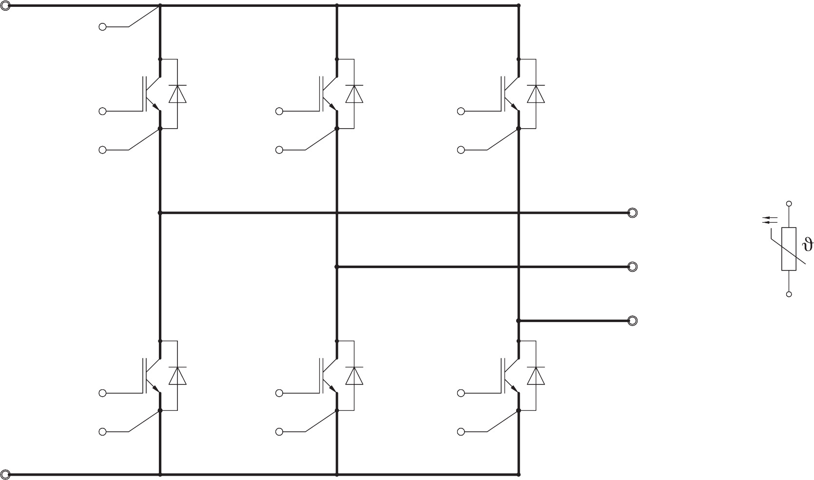 Module IGBT Semikron SKIM 400GD126DM - Occasion Testé Et Fonctionnel - Montage Châssis - Origine Inde