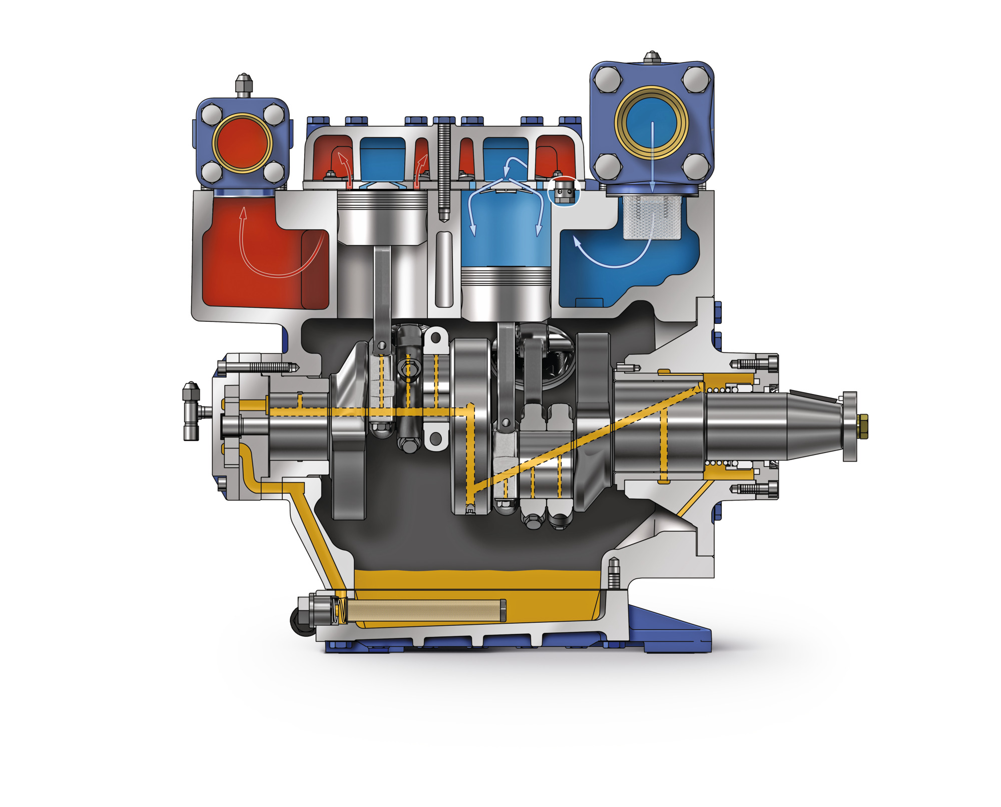 BOCK, FX76/2050, Open Type Compressor | Danfoss Climate Solutions