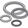 Spare part, ICF 25 - 40, Top cover gasket set